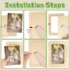 VOKOY 45 Pack Wooden Picture Frames - Image 6