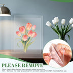 TKOnline 14 PCS Plexiglass Sheets, Invitations, Poster Frames Plastic Board - Image 4