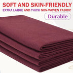 XSEINO Burgundy Large Felt Fabric 72" X 36 ", 1.4 mm Thick Soft Felt Fabric - Image 6