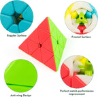 Stickerless Pyraminx Speed Cube - Image 7