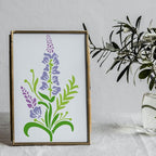 ORIGACH 6 Pcs Field Flowers Stencil - Image 6