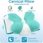 CloudBliss Cervical Memory Foam Pillow - Image 2