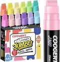 Coogert 12 Pastel Colors Jumbo Poster Markers, 15MM Thick Permanent Acrylic by CoogertPaintPens