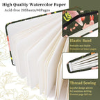 5x5 Handy Portable Handmade Cloth Fabric Hardcover Sewing Binding Travel - Image 5