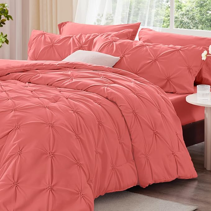 BEDELITE Coral King Size Comforter Set - Image 2