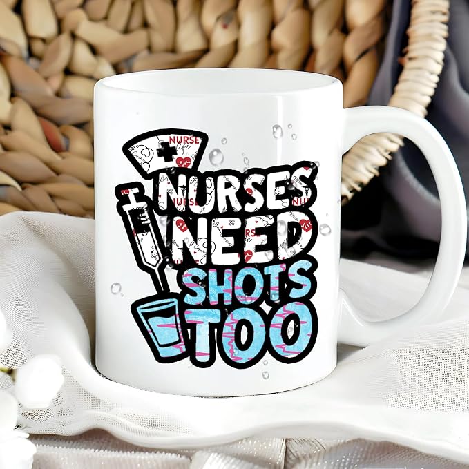 Retro Nurse Permanent Adhesive Vinyl 10 Sheets 12'' x 10'' | Nurse's Day - Image 5
