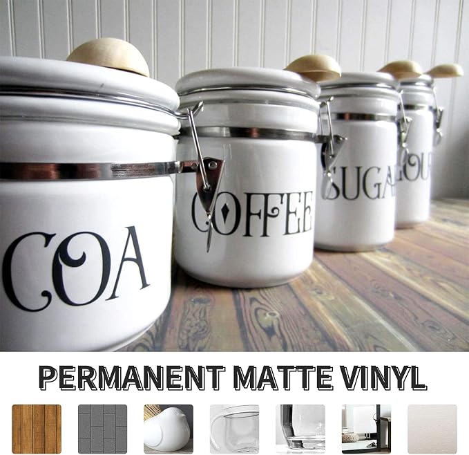 Lya Vinyl 80 Self Adhesive Vinyl, 40 Matte & 40 Glossy Color Permanent Vinyl - Image 4