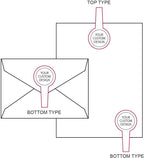 Custom Logo Embosser Seal Stamp Your Own Design Personalized 1 x 5/8" - Image 7