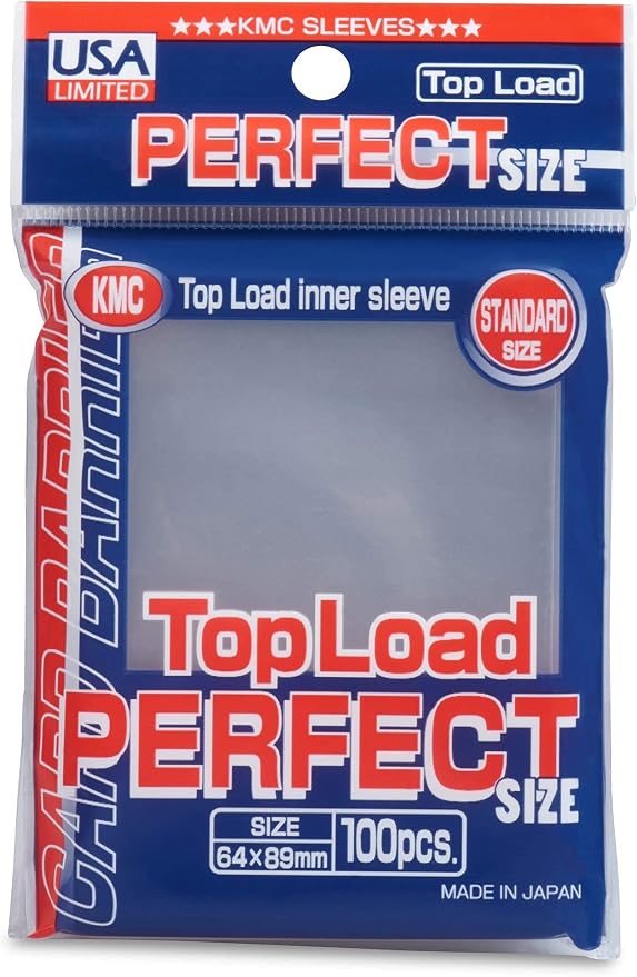 KMC Size Sleeves USA Version Pack of 100 by Unknown