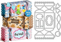 3D Candy-Shaped Box Metal Cutting Dies Treat Box Die Cuts Carbon Steel Stencils by DELORIGIN