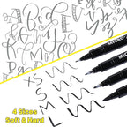Dyvicl Hand Lettering Pens, Calligraphy Brush Pens Art Markers - Image 2