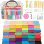 Cyajm 50 Colors Oven Bake Polymer Clay Kit, DIY Jewelry Crafts & Home Decor | by CyAJM