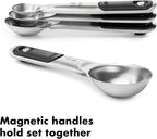 OXO Good Grips 4 Piece Stainless Steel Measuring Spoons - Image 7