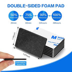 Double Sided Adhesive Pads, Heavy Duty Mounting Tape, Super-Sticky Black Strong - Image 3