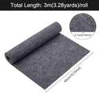 BENECREAT Felt Fabric Rolls, Dark Gray, 10 Feet x 15.75 Inch, 0.1cm Thick | - Image 2