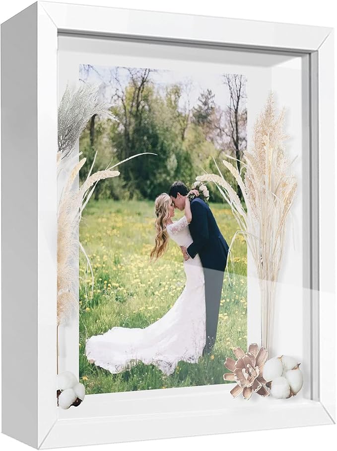 8.5x11 Shadow Box Frame Display Case by TOUYINGER