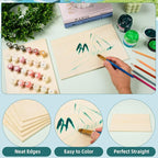 6 Pack 10.7 x 7 x 1/4 Inch-6mm Thick Basswood Sheets - Image 3