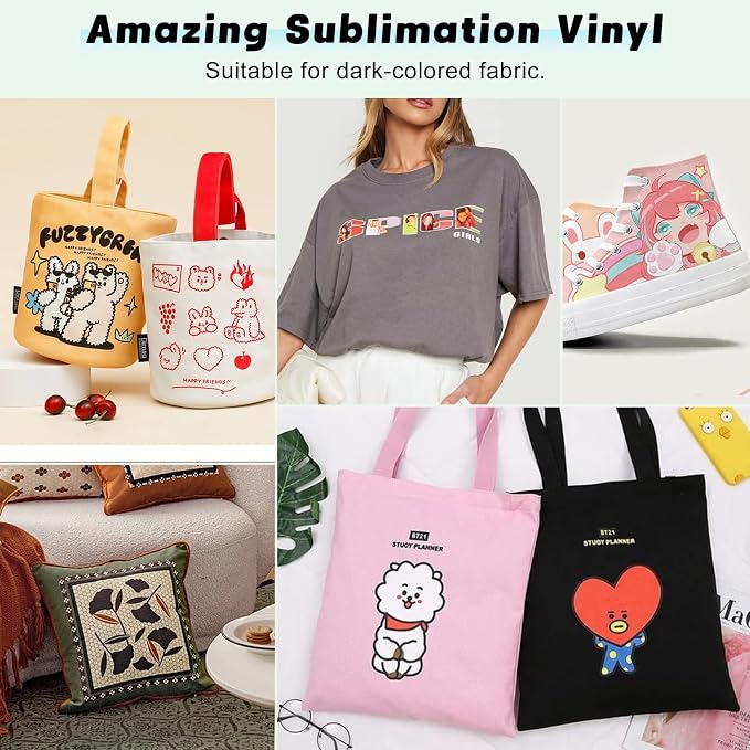 HTVRONT Sublimation HTV Sheets for Cotton Fabric - Image 6