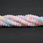 Songxi 5x8mm Natural Mixed Color Stone Rondelle Beads, Gemstone - Image 8