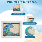 CIYOJA Sea Stained Glass Craft Kit: Wave Mosaic Kit - Image 3