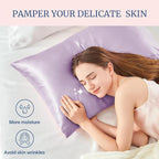 BEDELITE Satin Pillowcase for Hair and Skin, Super Soft Similar to Silk Pillow - Image 4