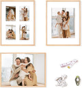 12x16 Picture Frame, OAK Wood Photo Frame 8.5x11 by ATOBART