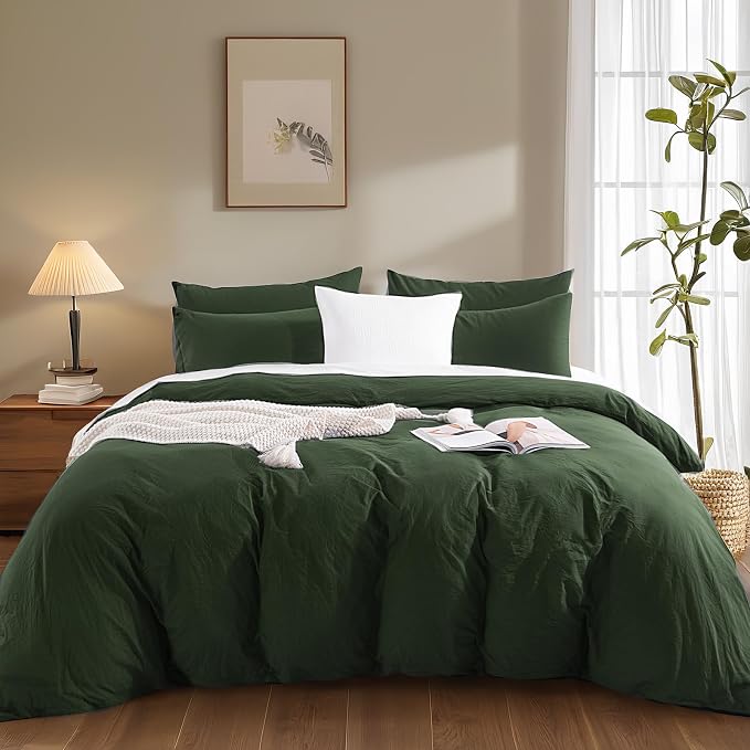 NEXHOME PRO Twin Duvet Cover Set – 100% Certified Organic Cotton - Image 2