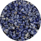Natural Chip Stone Beads Blue Sodalite 5-8mm About 400 Pieces Irregular by Cmidy