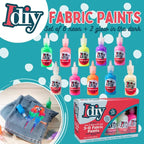 3D Fabric Paint Permanent Non-Toxic 3D Fabric Paint - Image 2