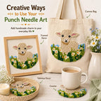 Punch Needle Kit for Beginners – Calf Punch Stitching Kit for Adults, DIY - Image 5