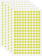 HARFINGTON 5 Sheet/800pcs Rhinestone Adhesive Stickers Self Adhesive Acrylic by HARFINGTON