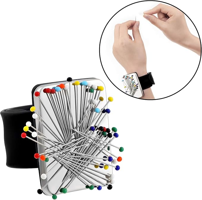 Magnetic Wrist Sewing Pincushion - Image 3