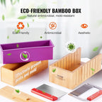 VEVOR Soap Making Kit, Bamboo Cutting Box and Inner Box - Image 4