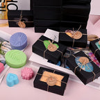 32 PCS Black Soap Boxes for Homemade Soap, 3.54 X 2.36 X 1.18 Inch Soap - Image 6
