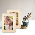 RYKOMO 6 PCS DIY Wooden Picture Frames Unfinished Solid Wood Photo Picture - Image 7