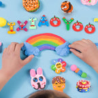 Ixiaoyoo Air Dry Clay, 100 Colors Foam Modeling Clay - Image 2