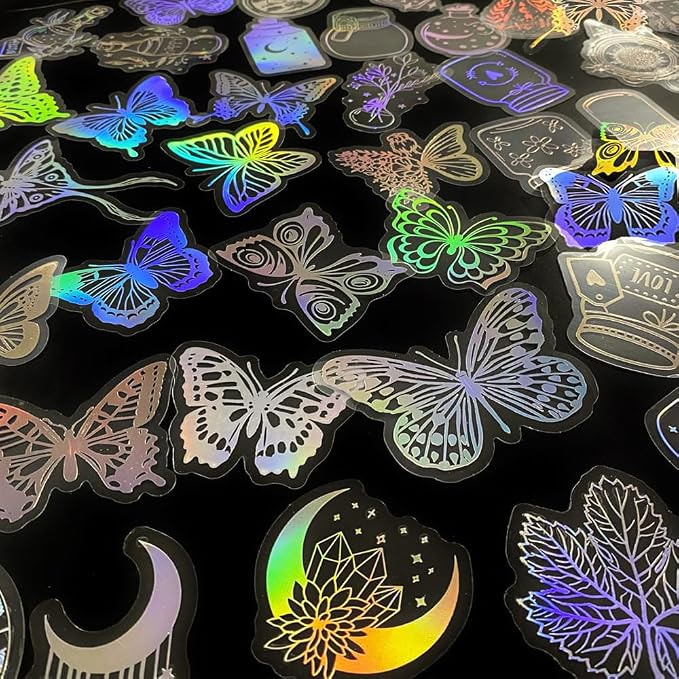 Yoksas Holographic Glitter Stickers - Image 3