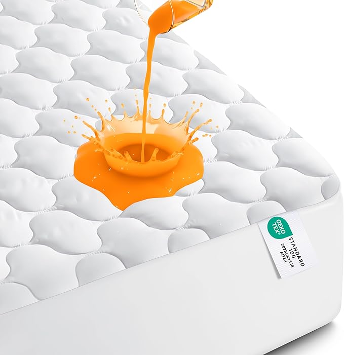 Utopia Bedding Waterproof Mattress Protector, King Mattress Pad, Noiseless by UTOPIABEDDING