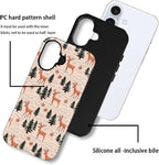 Case for iPhone 16, Scratch Resistant Hybrid Double Layer Hard - Image 2