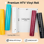 TECKWRAP Heat Transfer Vinyl for T-Shirts, 50+ Washes, REACH Certified & Dryer - Image 2