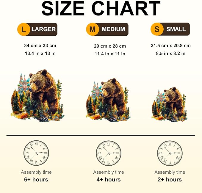 Basilica Bear Puzzles Adults Gifts - Image 4