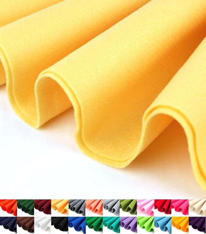Barcelonetta | Felt Fabric | 72" Wide | 1.6mm Thick | Acrylic & Soft | Felt by by Barcelonetta