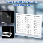 10 Pack Acrylic Sign Holder 11 x 8.5 Horizontal, Double-Sided Clear Sign Holder - Image 4
