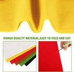 Whaline 18Pcs Christmas Felt Fabric Sheets Red Green Assorted Soft Thick Craft - Image 3