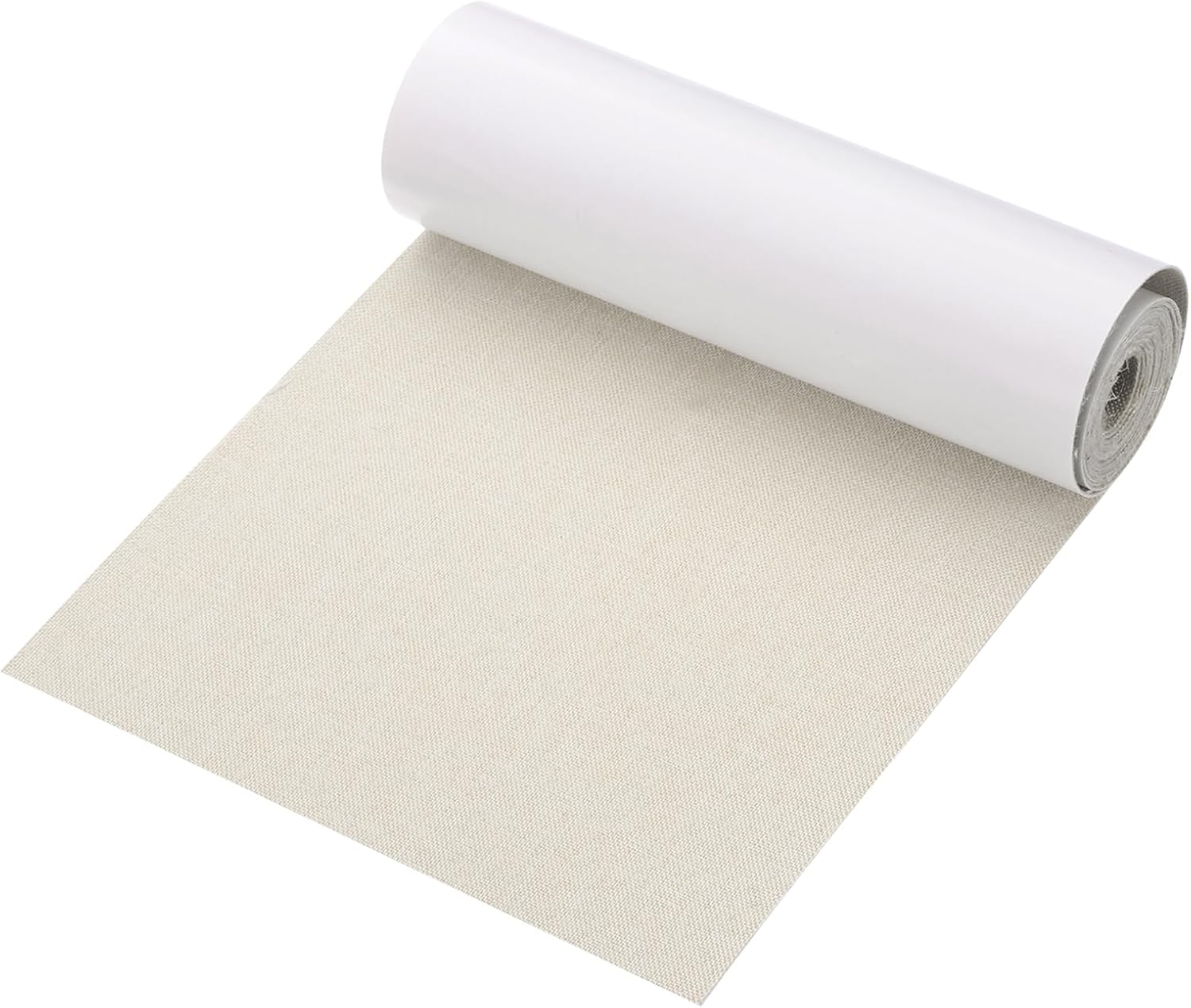 PATIKIL 70x6.2 Inch Linen Repair Tape, Repair Fabric Patch Self Adhesive Couch Patch Line Repair Patch for Furniture Sofa Car Seats Office Chairs, Khaki