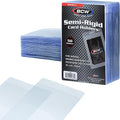 BCW Semi Rigid Card Holder #1 | 50 Pack | Semi Rigid Card Sleeves by BCW