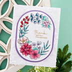 Oval Border Die Cuts for Card Making, Metal Cutting Dies Embossing Paper Dies - Image 4