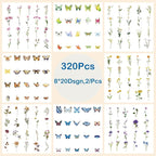 Ychsring Butterfly Floral Stickers Bulk - Image 5