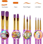 Paint Brushes Set, Oil Watercolor Acrylic Paint Brush, Artist Paintbrushes - Image 2