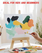Simetufy 48 Pack 9x12 Inch Canvas Boards, Flat Art Canvas Panels | Pre-Primed - Image 3
